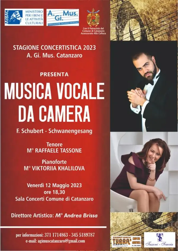 images “A.Gi.Mus Catanzaro": i maestri Khalilova e Tassone in concerto 
