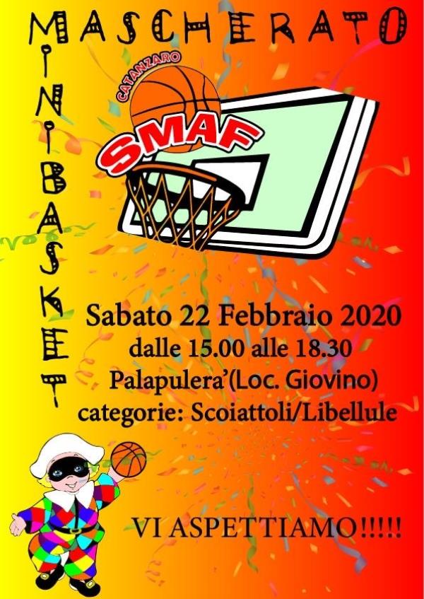 "Coloriamo insieme questa giornata" con il minibasket in maschera sabato al Palapulerà di  Giovino             