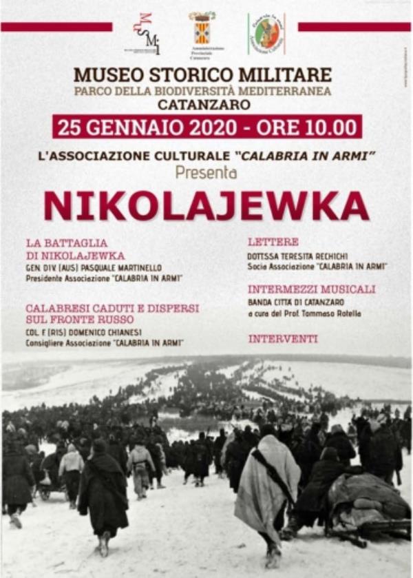 L'associazione Calabria in Armi ricorda al Musmi la battaglia di Nikolajewka  