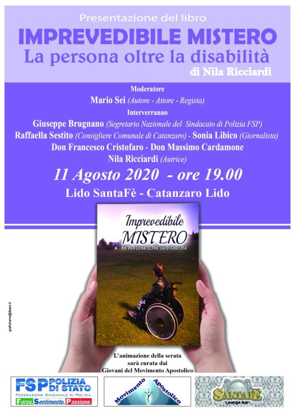 images Domani sera a Giovino la presentazione del libro "Imprevedibile mistero. La persona oltre la disabilità"