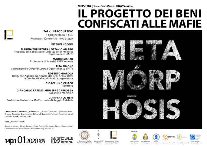 images “Metamorphosis. Il progetto dei Beni confiscati alle mafie”, la mostra sarà curata dall’Università Mediterranea di Reggio Calabria 