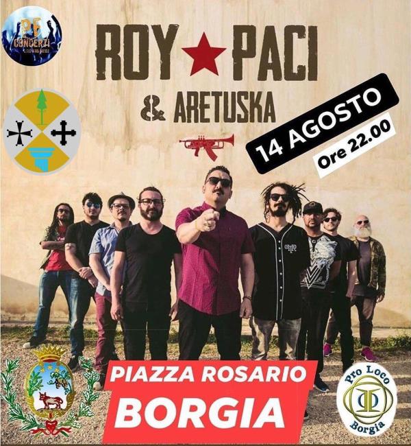 images A Borgia il concerto di Roy Paci e Aretuska