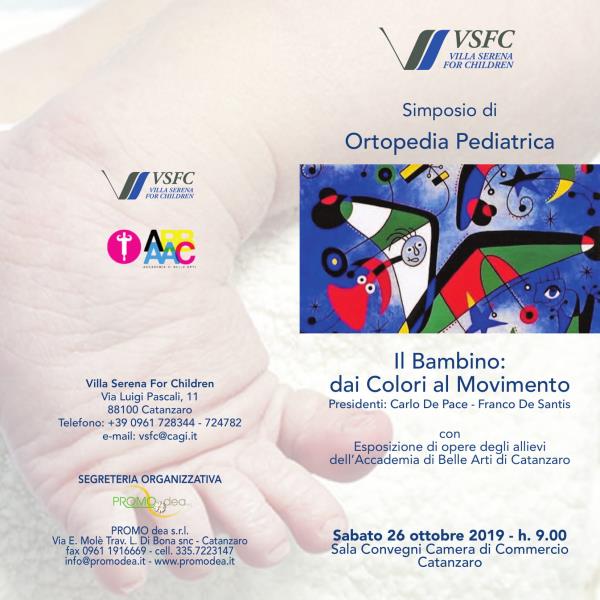 images Simposio di ortopedia pediatrica con Villa Serena for Children, sabato alla Camera di commercio
