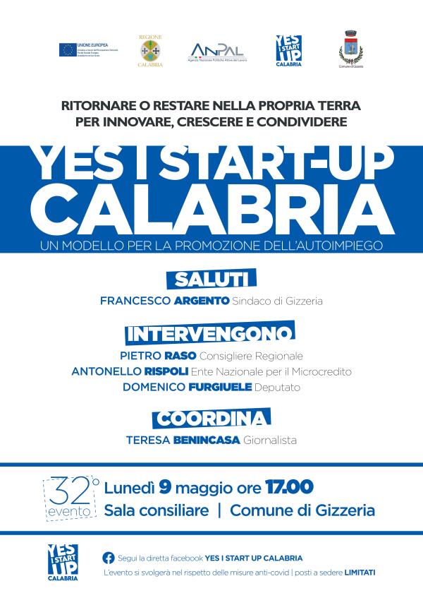 images Yes i Start-up Calabria, riparte il tour nei territori: il 9 maggio a Gizzeria