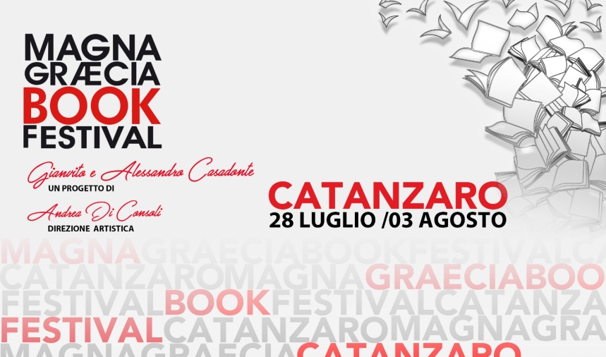 Dal 28 luglio al 3 agosto, la I edizione del Magna Graecia Book Festival