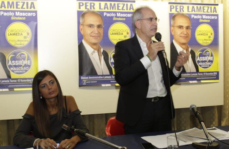 images Elezioni a Lamezia Terme, Mascaro presenta le sue liste e pensa ad una vittoria al primo turno