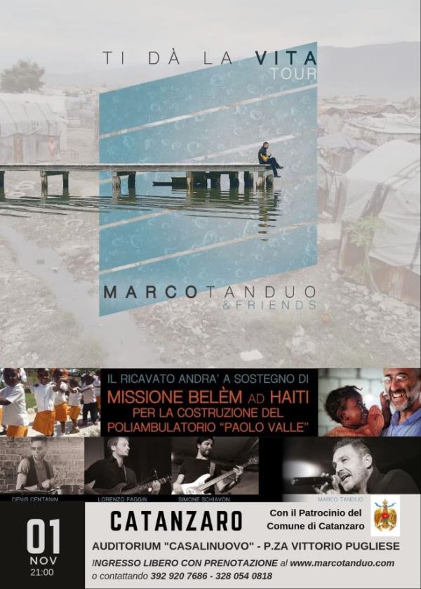 images Catanzaro, Marco Tanduo & Friends cantano per Haiti