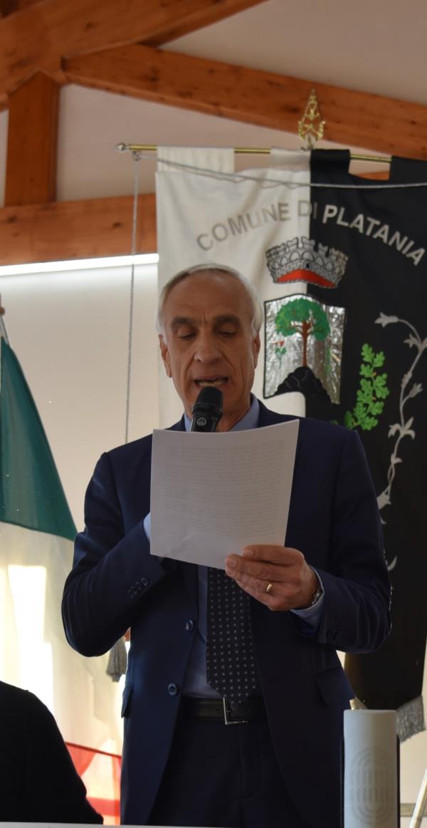 Michele Rizzo, fare il sindaco al tempo del covid... a Platania