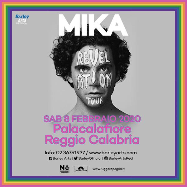 images Mika l'8 febbraio al Palacalafiore di Reggio, unico concerto per Calabria e Sicilia  