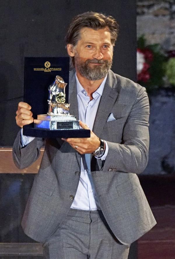 images Il Taormina Arte Award a Dafoe, Waldau e Delli Colli. I premi della kermesse cinematografica sono stati realizzati dal maestro Michele Affidato