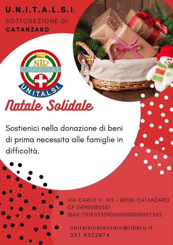 images Natale Solidale con l'Unitalsi Catanzaro. Raccolta di beni di prima necessità per le famiglie in difficoltà