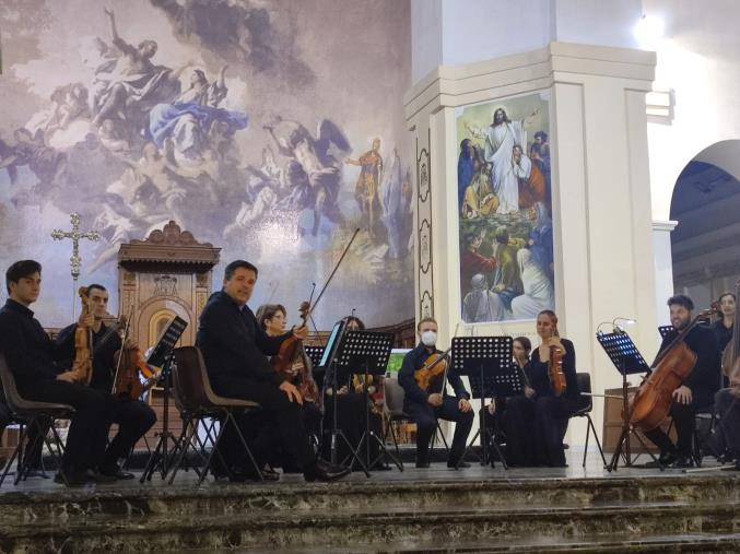 images Nella Basilica di Squillace le coinvolgenti note dell'Orchestra Sinfonica della Calabria