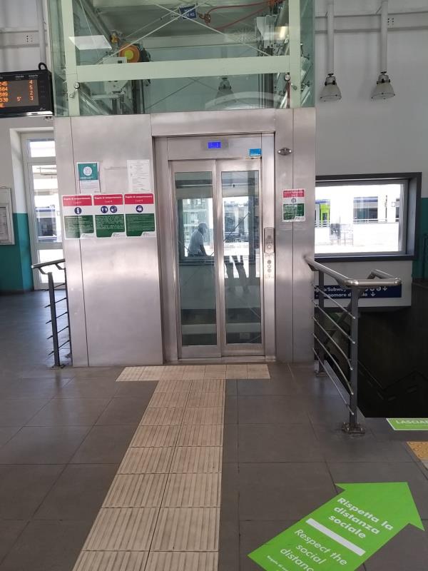 images La stazione ferroviaria di Paola  diventa più accessibile grazie a tre nuovi ascensori  