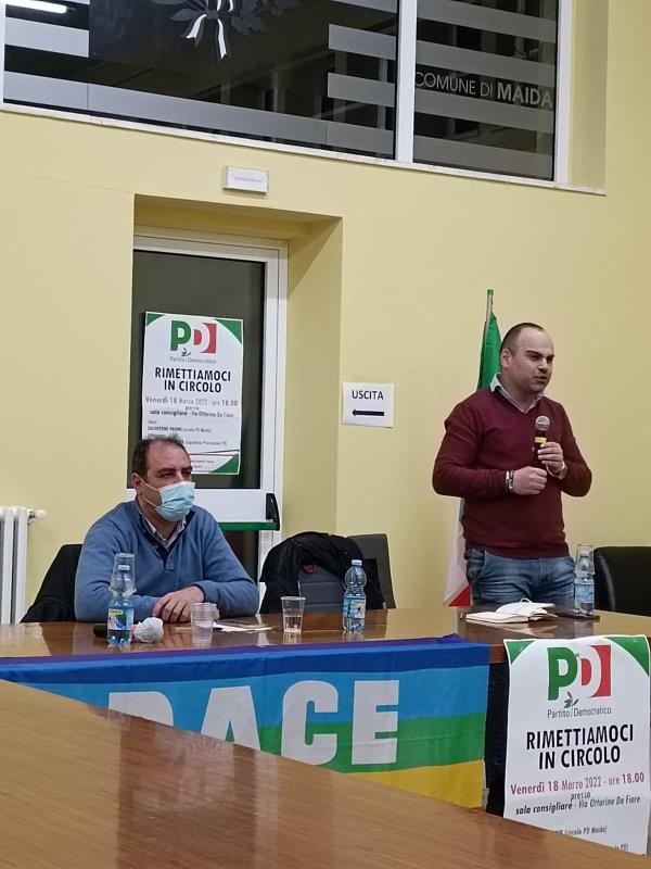 images Comunali a Maida, il sindaco Paone incassa il sostegno del Pd per la sua ricandidatura