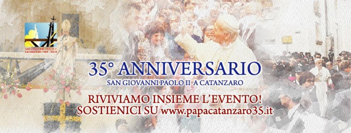 images Catanzaro, in preparazione le celebrazioni per il 35° anniversario della visita di S. Giovanni Paolo II