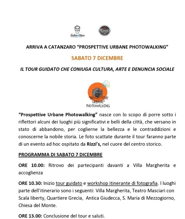 Domani al via l'iniziativa Photowalking "Prospettive Urbane", si parte alle 10 da  Villa Margherita
