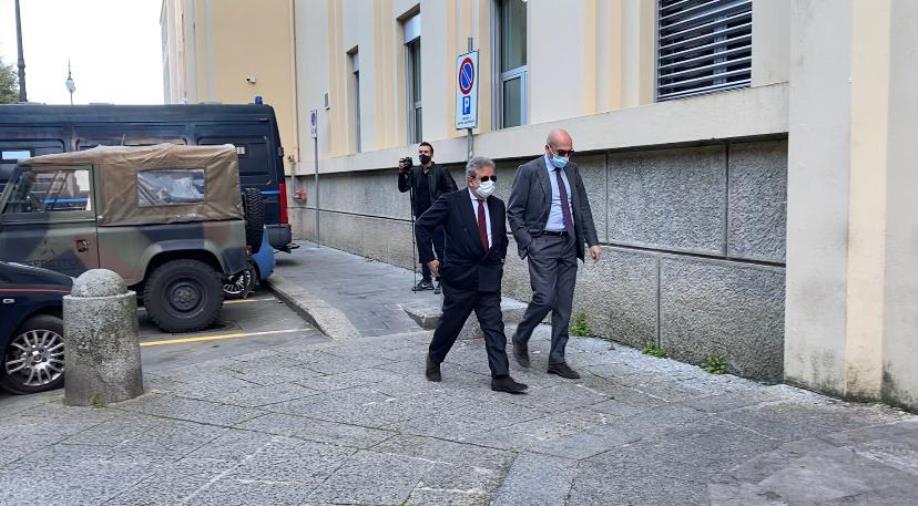 images Rinascita Scott. L'avv. Pittelli è arrivato in tribunale a Vibo (FOTO E VIDEO)
