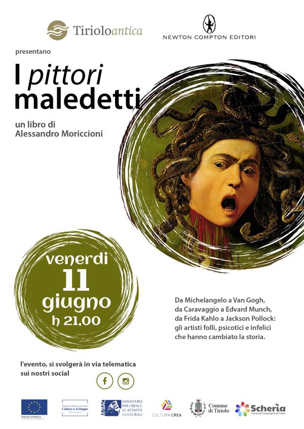 images Domani la presentazione de "I pittori maledetti" di Moriccioni, sui canali social di Tiriolo Antica