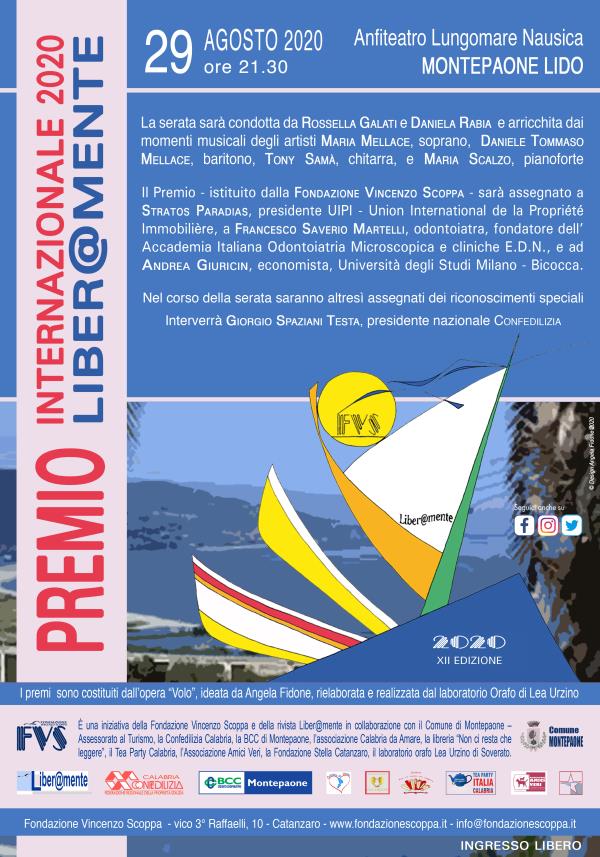 images Premio Internazionale Liber@mente 2020, mercoledì la presentazione dell'iniziativa a Montepaone Lido