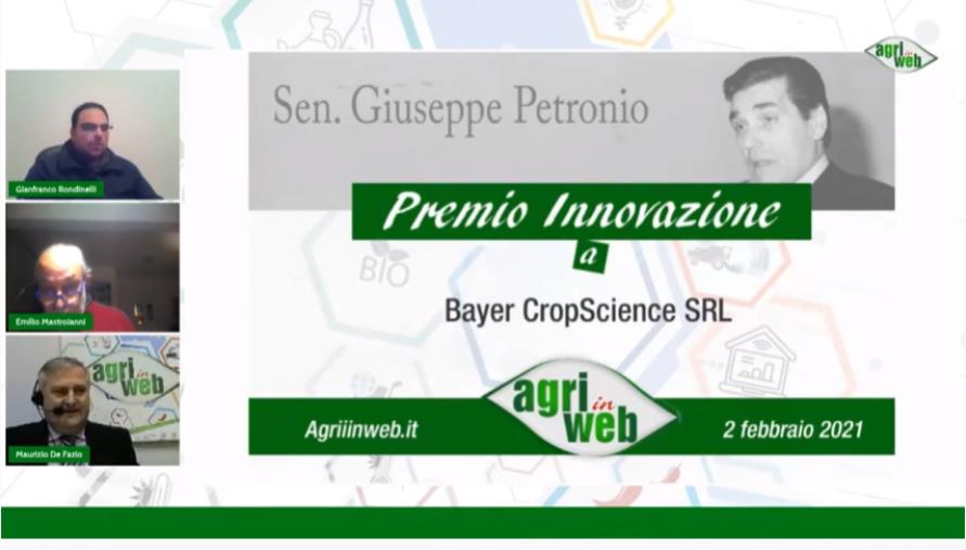 images Fiera virtuale per l'agricoltura della Calabria. Consegnato a 4 aziende il "Premio Innovazione- Sen. G. Petronio"  