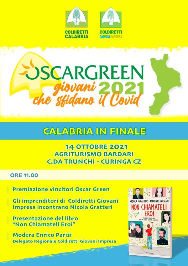 images Coldiretti "Premio Oscar Green 2021": giovedì gran finale regionale con la presenza del Procuratore Gratteri