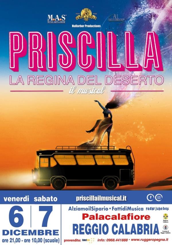 images A Reggio Calabria prima del Musical “Priscilla la Regine del Deserto” e "Geronimo Stilton" 