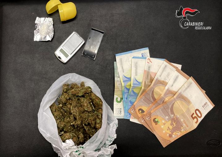 Reggio, droga e denaro in contanti: arrestato un 30enne di Pellaro