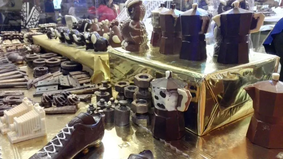 Festa del cioccolato a Cosenza: 45 espositori da tutta Italia con le loro abilità dolciarie