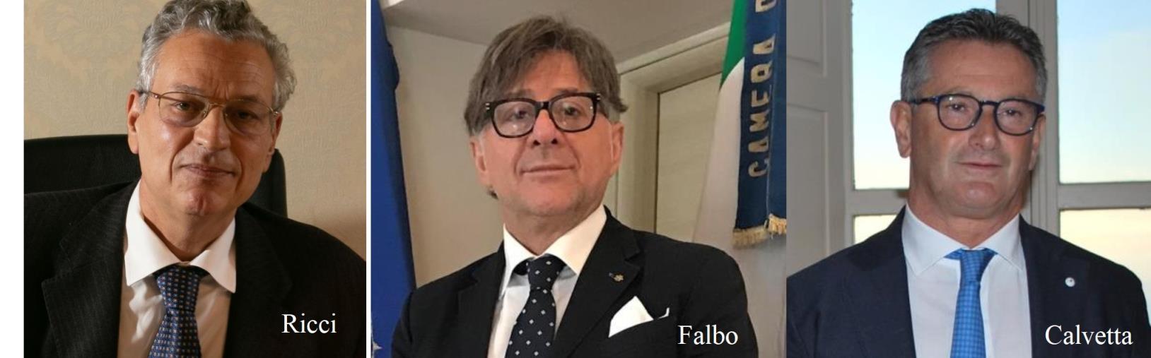 images Prefetto Ricci, il saluto del presidente della Camera di Commercio e del segretario generale