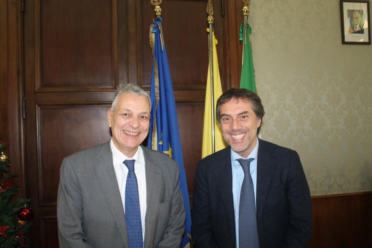 images Catanzaro, il sindaco Fiorita ha incontrato il neo Prefetto Ricci