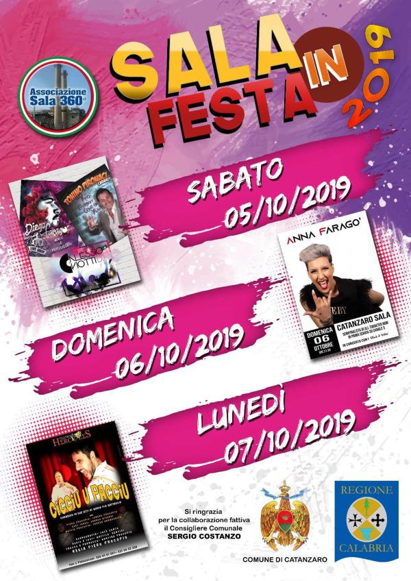 Week end di festa ad ottobre: musica e teatro a Catanzaro Sala 