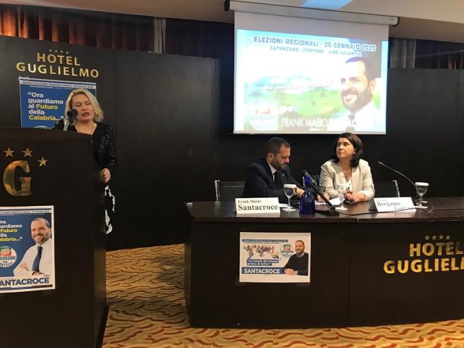 images Al via la campagna elettorale di Frank Mario Santacroce (FI): "La Calabria ha bisogno di rinnovamento e idee nuove"