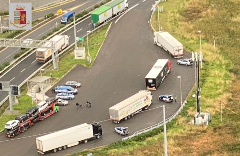 images “Truck & Bus”, conclusa l'operazione di controllo che ha coinvolto le Polizie europee