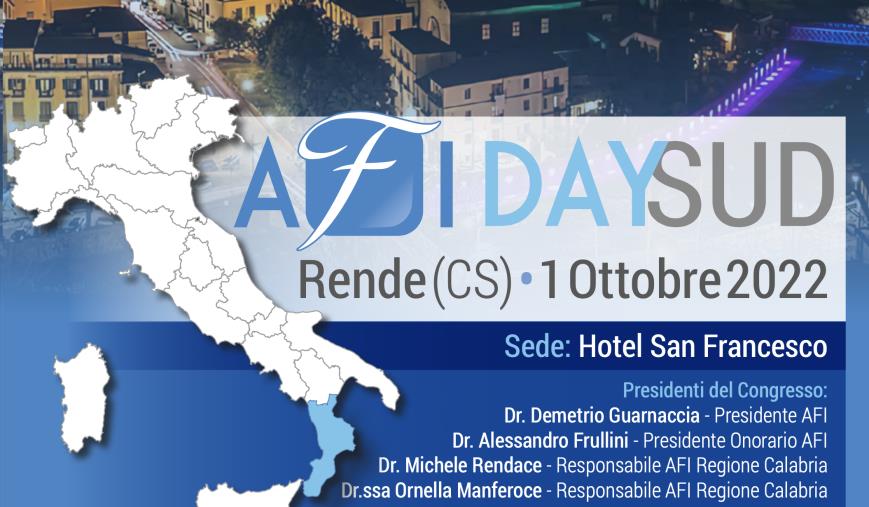 Rende, la flebologia al centro del congresso Afi per il Sud Italia: presenti relatori internazionali 