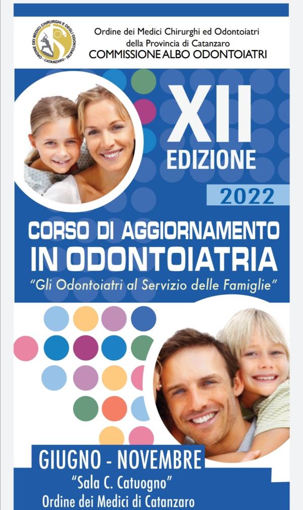 images Gli Odontoiatri al Servizio delle Famiglie: al via sabato a Catanzaro la XII edizione del corso di aggiornamento 