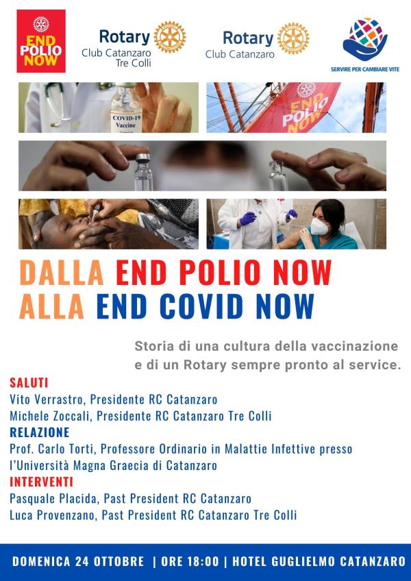 images World Polio Day, vaccinazione ieri e oggi: se ne parla domenica in un convegno del Rotary a Catanzaro