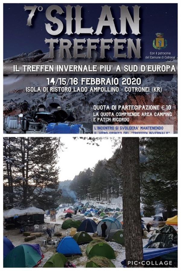 images Silan Treffen 2020. Tutti in moto, si parte venerdì 14 febbraio  per il Lago Ampollino