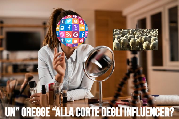 images "Gregge" ed influencer. La riflessione di Taverniti: "Ognuno di noi cerchi di non essere influenzabile"