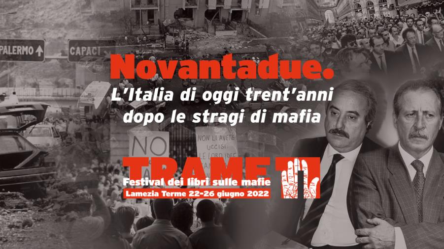 images Lamezia Terme, parte oggi il festival "Trame" con la testimonianza di Alfredo Morvillo 