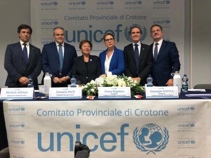 images Crotone, inaugurata le sede Unicef