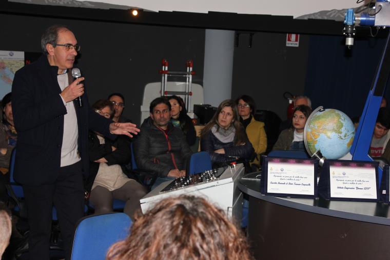 images Il Planetario Pythagoras di Reggio Calabria saluta il direttore del Parco d’Aspromonte 