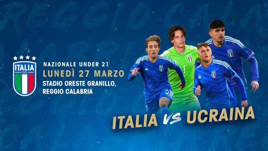 images L'amichevole Italia-Ucraina Under 21 si gioca allo stadio di Reggio Calabria 