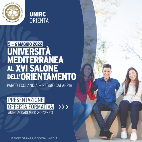 images Salone dell'Orientamento a Reggio Calabria, il 5 e 6 maggio presente anche l'Università Mediterranea