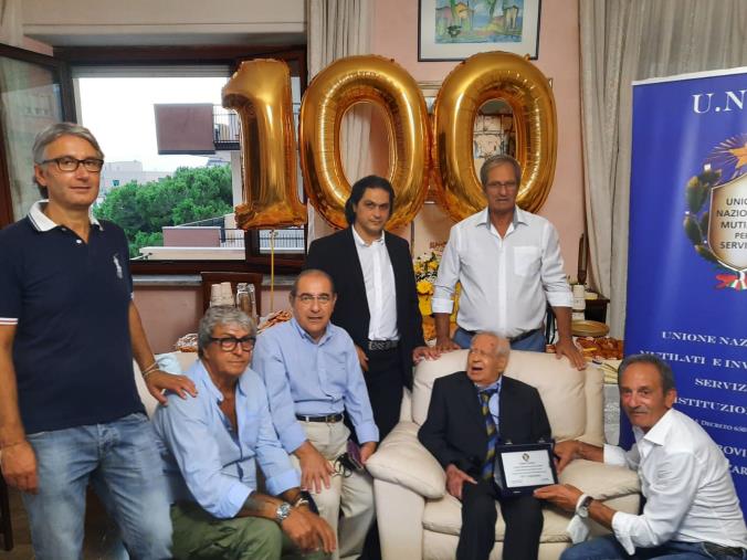 L'Unms festeggia i 100 anni del soldato Filippo Continolo