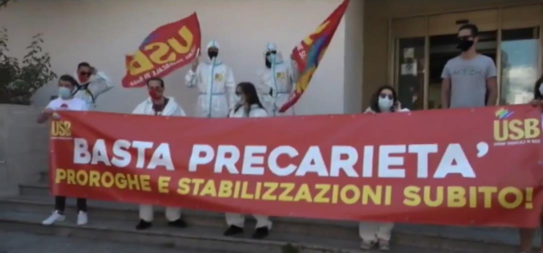 images Manifestazione precari, a processo 3 dirigenti USB