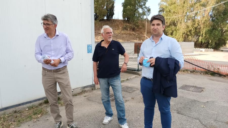 images "Rifiuti zero", il consigliere regionale Lo Schiavo visita l’impianto di trattamento di Alli: "Realtà ben lontana dallo slogan"