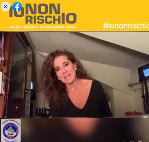 "Io non rischio". Anche Wanda Ferro (FdI) testimonial dell'iniziativa della Prociv (VIDEO)