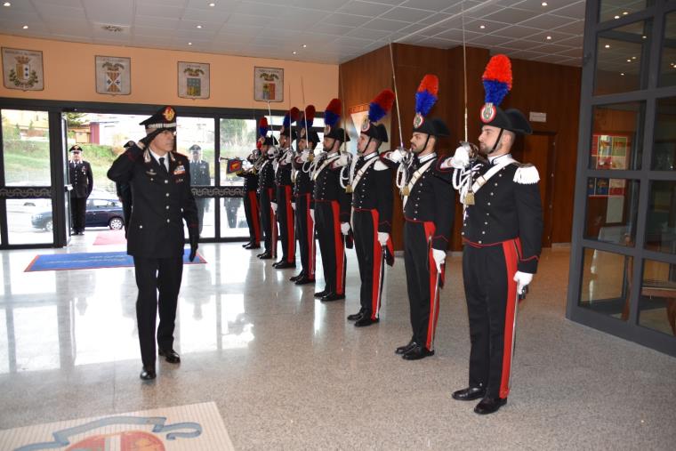 Il generale Nistri a Catanzaro incontra i carabinieri del maxi blitz "Rinascita Scott"