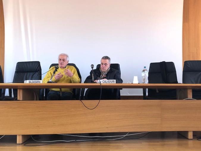 images Il presidente emerito della Corte Costituzionale, Antonio Baldassarre, ospite dell'Unical per il Master in Intelligence diretto da Mario Caligiuri