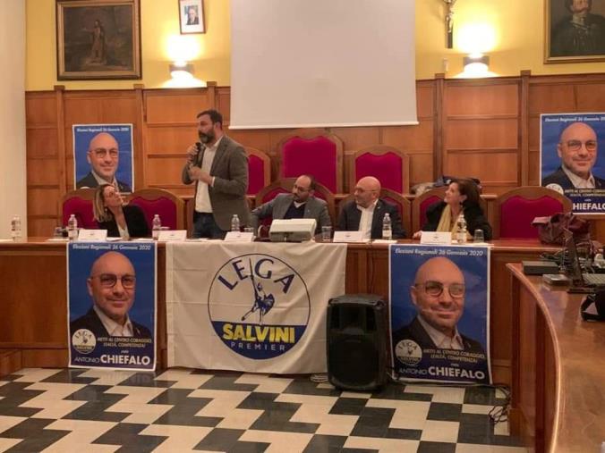 images REGIONALI. Lega Girifalco: “Siamo tutti con Antonio Chiefalo”. Incontro con il senatore William De Vecchis